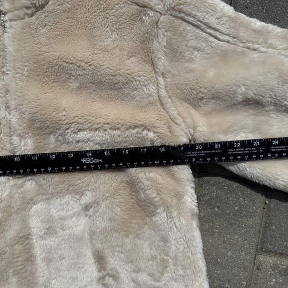 Jason Wu Zip NWT $138 SMALL Oversize Pullover Jacket Faux Fur Leather Fall Warm - Picture 13 of 15